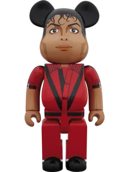 BE@RBRICK figure: Michael Jackson Red Jacket