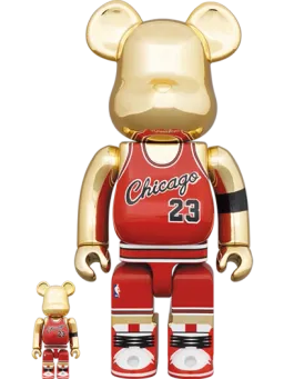 BE@RBRICK figure: Michael Jordan 1985 ROOKIE JERSEY
