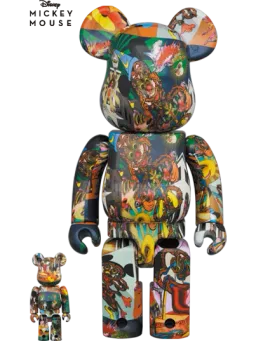 BE@RBRICK figure: 田名網敬一 MICKEY MOUSE
