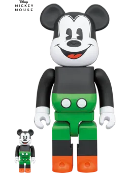 BE@RBRICK figure: MICKEY MOUSE 1930's POSTER