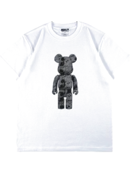 BE@RBRICK figure: Mickey Mouse × Keith Haring T-Shirt