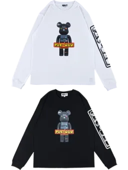 BE@RBRICK figure: MLE PAC-MAN Series BE@RTEE L/S Tee