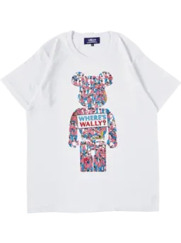 BE@RBRICK figure: MLE Where's Wally? Series Tee