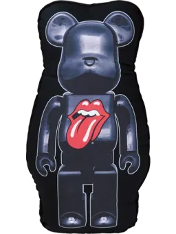 BE@RBRICK figure: The Rolling Stones Die Cut Cushion