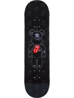 BE@RBRICK figure: The Rolling Stones Skateboard Deck