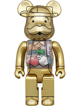 BE@RBRICK figure: Mr.Monopoly 90th Anniv. Ver.