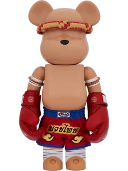 BE@RBRICK figure: Muay Thai Red