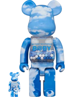 BE@RBRICK figure: MY FIRST BE@RBRICK B@BY BLUE SKY Ver.