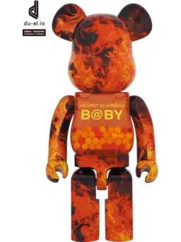 BE@RBRICK figure: MY FIRST BE@RBRICK B@BY FLAME Ver.