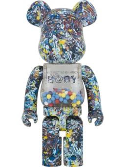 BE@RBRICK figure: MY FIRST BE@RBRICK Jackson Pollock Studio Ver.