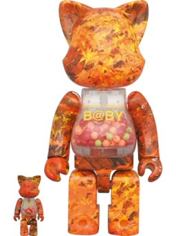 BE@RBRICK figure: MY FIRST NY@BRICK & AUTUMN LEAVES Ver.