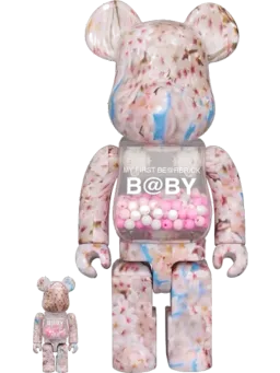 BE@RBRICK figure: My First Bearbrick Sakura