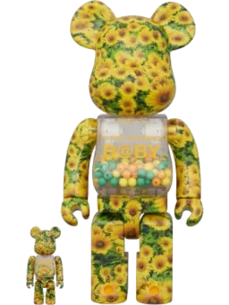 BE@RBRICK figure: My First Bearbrick Sunflower