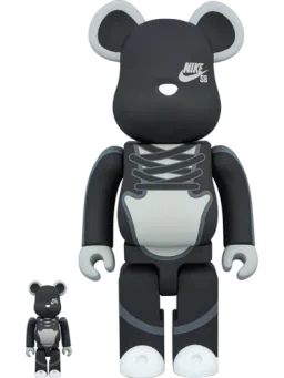 BE@RBRICK figure: Nike Sb Black