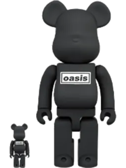 BE@RBRICK figure: Oasis & Set Black Rubber