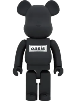 BE@RBRICK figure: Oasis Black Rubber