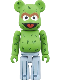 BE@RBRICK figure: Oscar the Grouch