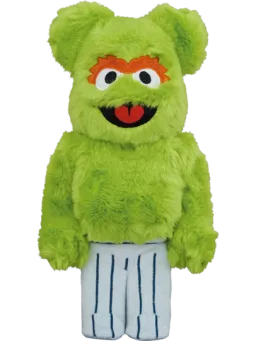 BE@RBRICK figure: OSCAR THE GROUCH Costume Ver.