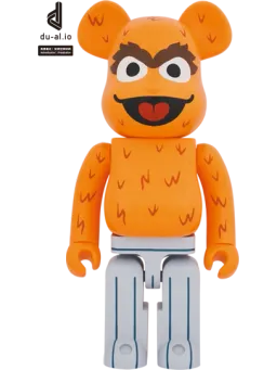 BE@RBRICK figure: OSCAR THE GROUCH (The Original Orange Fur Ver.)