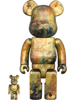 BE@RBRICK figure: Pushead #5 Gold