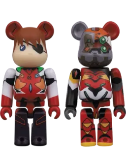BE@RBRICK figure: 3.0 Set E - EVA-02γ & Asuka