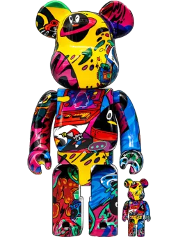 BE@RBRICK figure: QQ 21st Anniversary Limited Edition Cool Lab