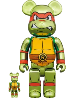 BE@RBRICK figure: RAPHAEL CHROME Ver.
