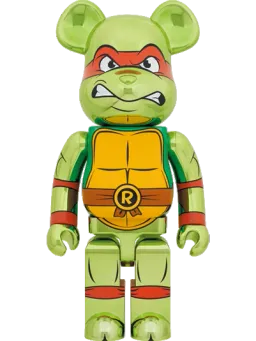 BE@RBRICK figure: RAPHAEL CHROME Ver.