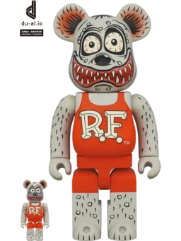 BE@RBRICK figure: RAT FINK GRAY Ver.