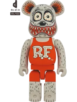 BE@RBRICK figure: RAT FINK GRAY Ver.