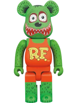 BE@RBRICK figure: Rat Fink(tm)