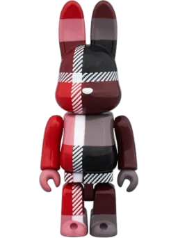 BE@RBRICK figure: Blue Label Crestbridge x Black Label Crestbridge