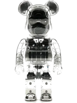 BE@RBRICK figure: Rinaro Audio Portable Speaker Clear