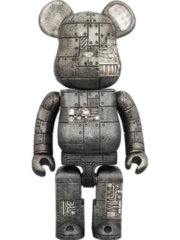 BE@RBRICK figure: Royal Selangor Steampunk Coal Black