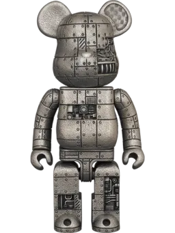 BE@RBRICK figure: Royal Selangor Steampunk Iron Bright