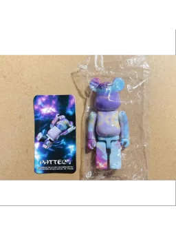 BE@RBRICK figure: PURPLE MARBLE TIE-DYE (Series 40) #3