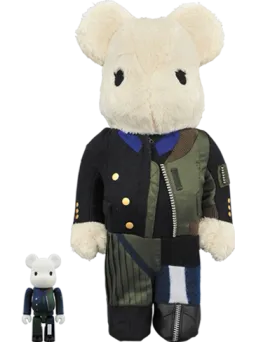 BE@RBRICK figure: sacai 2018AW