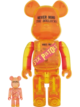 BE@RBRICK figure: Sex Pistols Clear Ver.