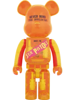 BE@RBRICK figure: Sex Pistols Clear Ver.