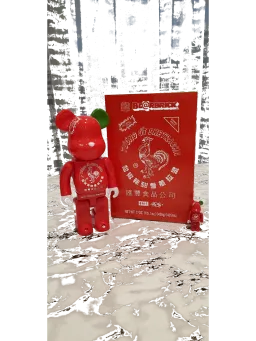 BE@RBRICK figure: Sketracha Bearbrick and by Sket One x BAIT