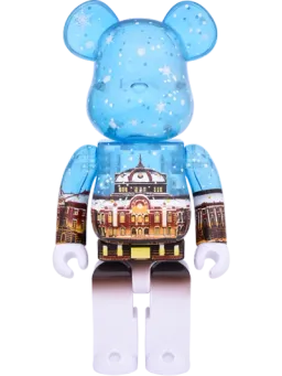 BE@RBRICK figure: 東京駅丸の内駅舎モデル Snow Ver.