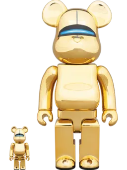 BE@RBRICK figure: Sorayama Sexy Robot Gold Be@rbrick