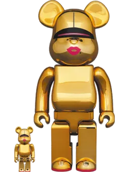 BE@RBRICK figure: Sorayama x 2G & Set Gold Ver.