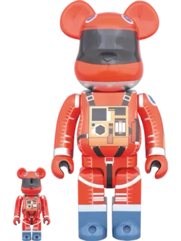 BE@RBRICK figure: SPACE SUIT ORANGE Ver.