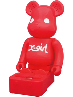 BE@RBRICK figure: SPEAKER SYSTEM X-girl Ver.