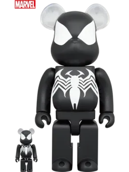BE@RBRICK figure: Spider-Man Black Costume