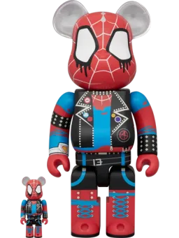 BE@RBRICK figure: Spider-Punk