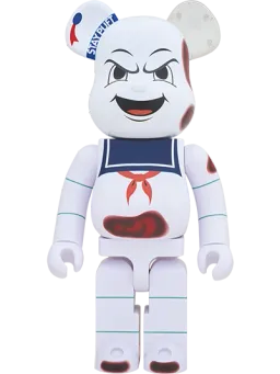 BE@RBRICK figure: Stay Puft Marshmallow Man “anger Face”