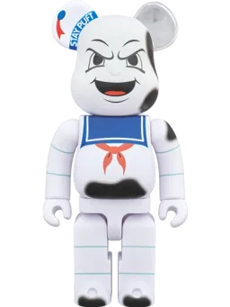 BE@RBRICK figure: Stay Puft Marshmallow Man "anger Face"