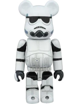 BE@RBRICK figure: STORMTROOPER(TM) CHROME Ver.